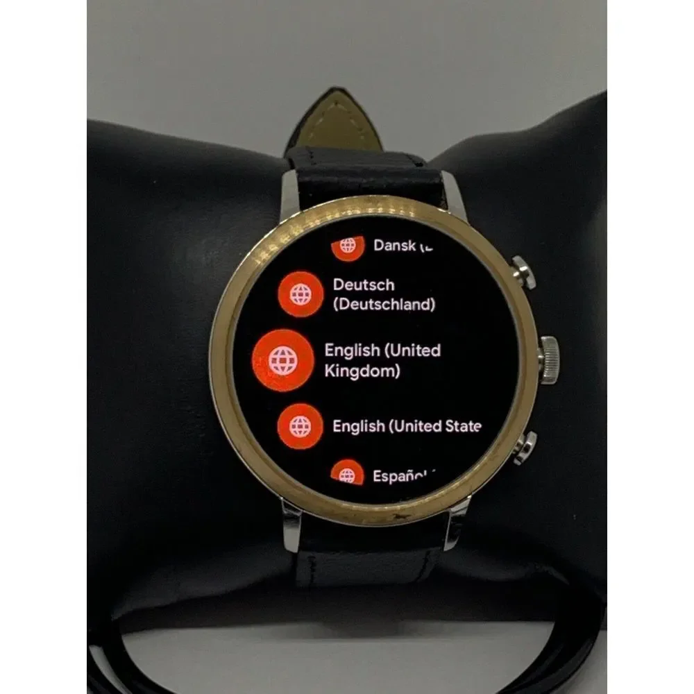 Fossil Gen 4 Authentic Digital Dial Smart Watch Custom Band FTW6016 QT513